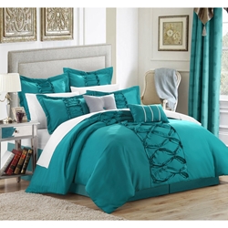 Chic Home Ruth Ruffled Comforter Set 